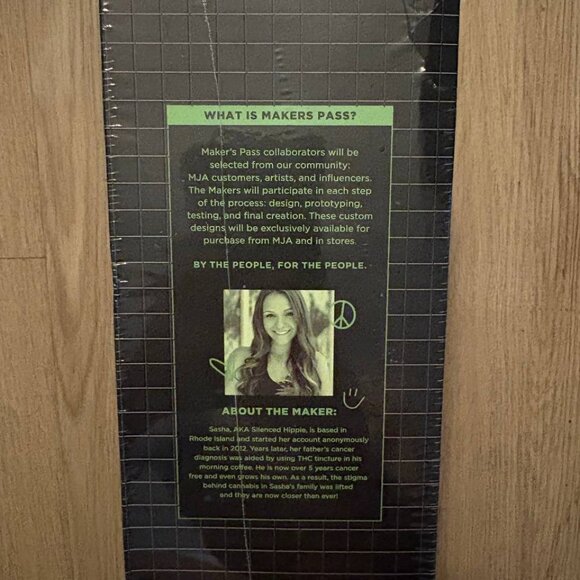 LIMITED EDITION Silenced Hippie x MJ Arsenal "Makers Pass" Hippie Hitter - Picture 2 of 6